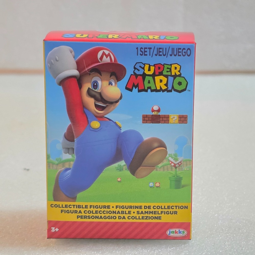 Super Mario PEACH Collectible Figure 2.5" JAKKS Pacific Posable 2023 Nintendo - Picture 2 of 6